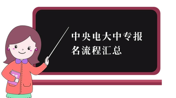 中央电大中专报名流程汇总